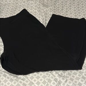Talbots Black Wide Leg Pants